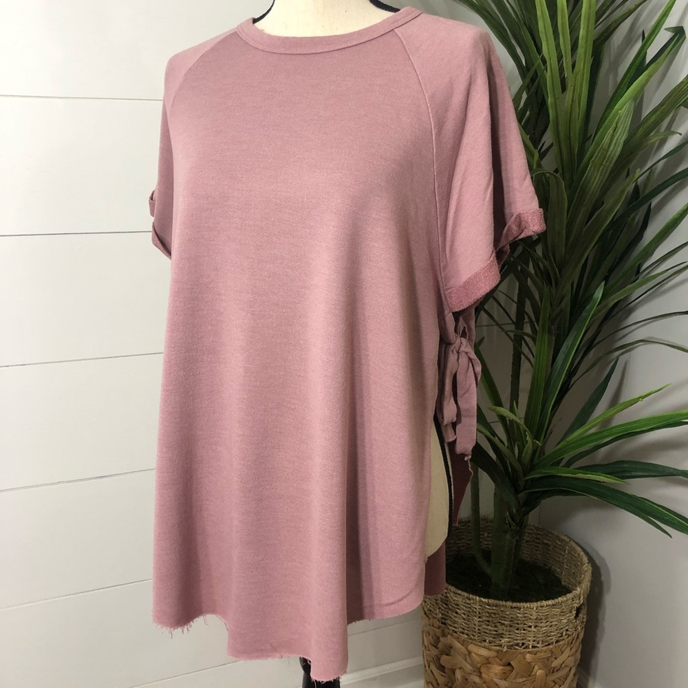 Lavender Fields short sleeve with open sides